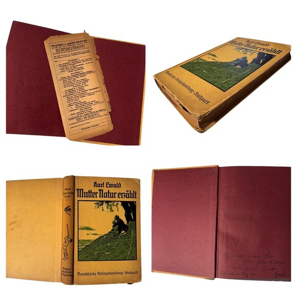 "Mother Nature Tells" By Karl Ewald Hardcover Book German Mutter Natur Erzählt - Picture 5 of 16